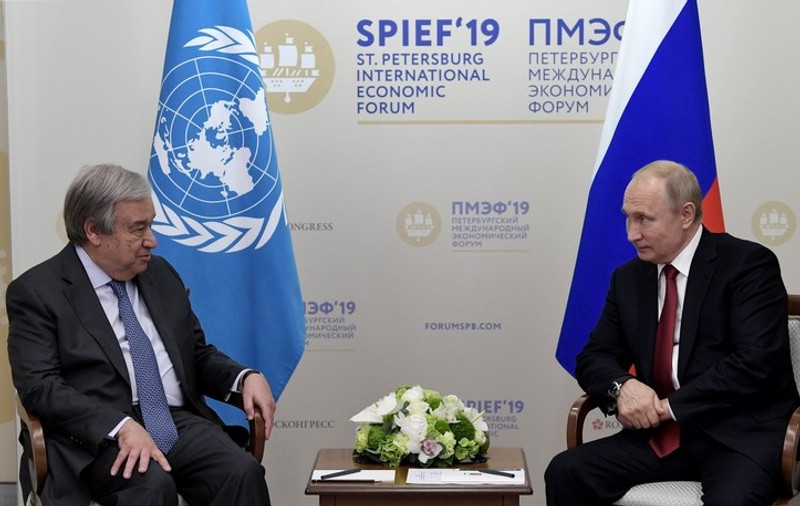Secretarul general al ONU solicită să fie primit la Moscova și la Kiev pentru a media pentru pace
