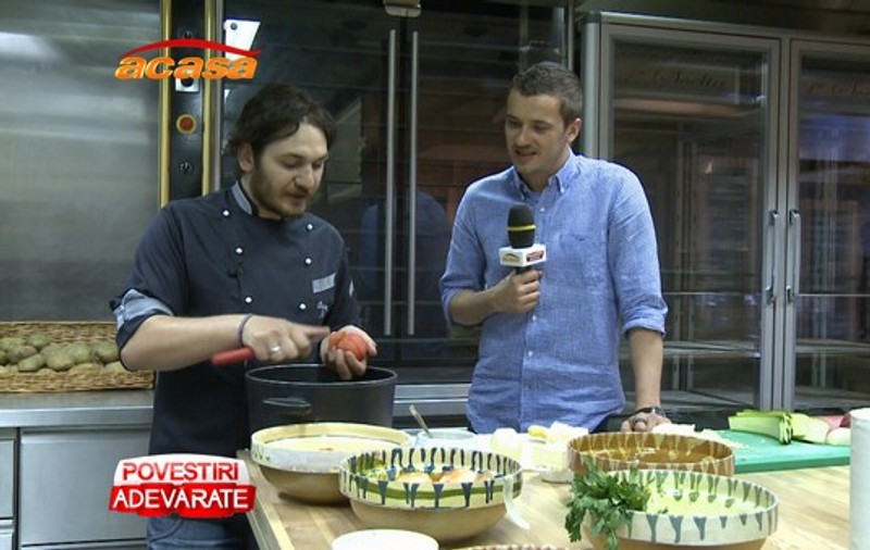 Nu-i mare filosofie să gătești mămăligă? Florin Dumitrescu de la Masterchef îți arată cum se face ca la carte 