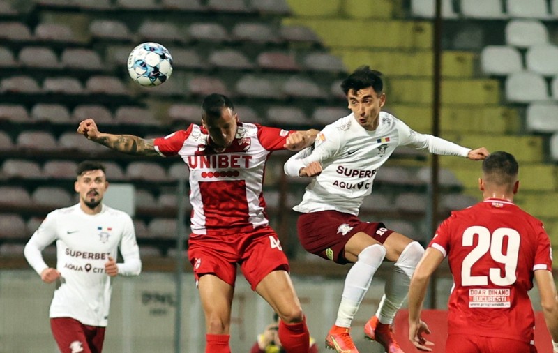 Rapid a remizat în deplasare cu Dinamo, printr-un gol marcat în prelungiri