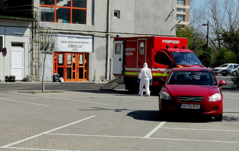 114 dintre cei 139 de bătrâni de la Căminul „Sf. Ilie” din Galați au coronavirus. 31 dintre ei au decedat