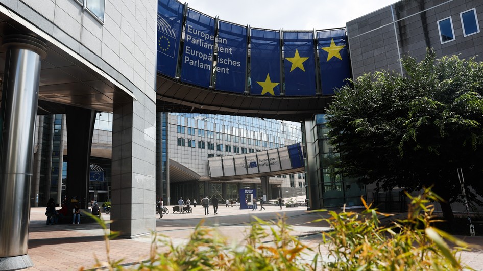 Clădirea Parlamentului European de la Bruxelles