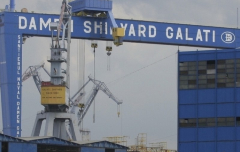 Data la care șantierul Naval Damen Galaţi devine şantier militar