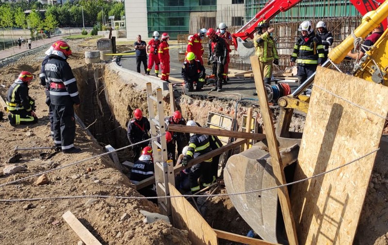 Primele concluzii după accidentul de muncă din centrul Bucureștiului soldat cu doi morți. Ce spune șeful ITM