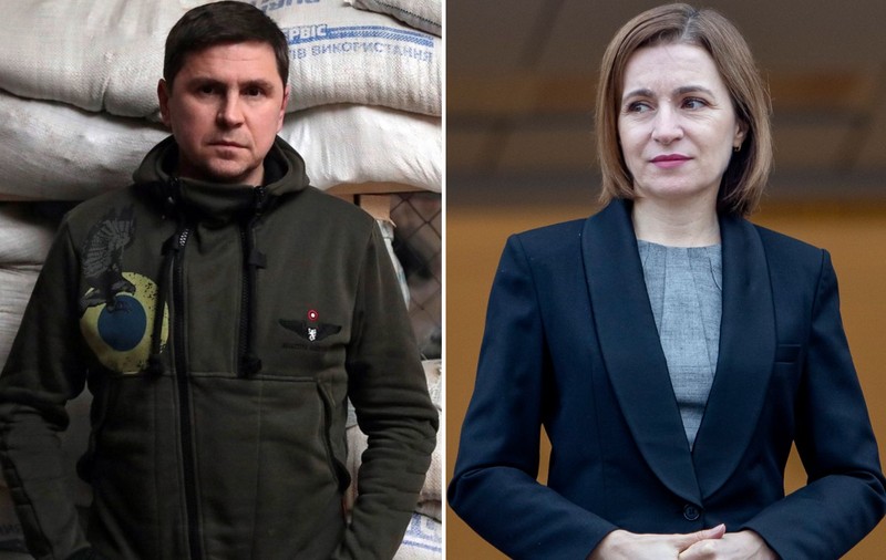 Consilierul lui Zelenski: „Rusia vrea să preia controlul asupra Moldovei. Mi-aș dori ca Maia Sandu să fi evaluat corect riscurile”