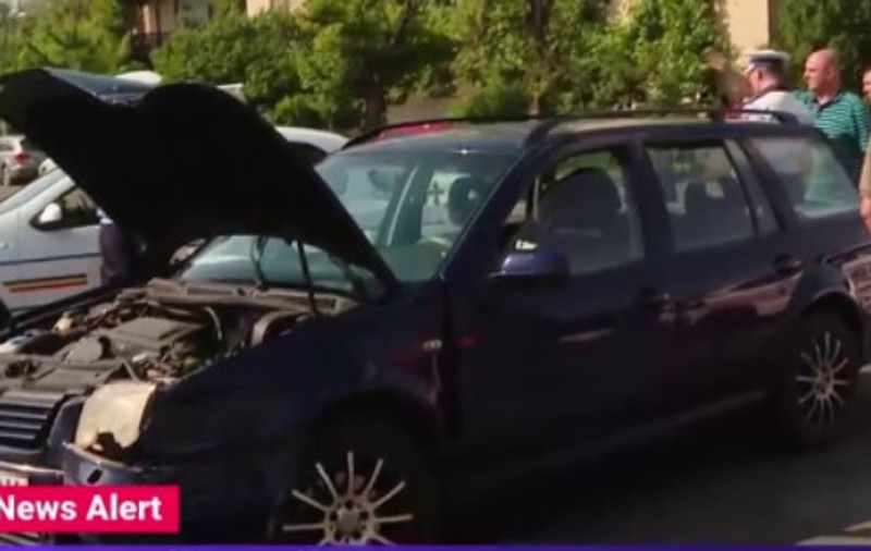 Un bărbat din Bucureşti s-a speriat şi a intrat în stop cardio-respirator, după ce două maşini s-au ciocnit lângă el
