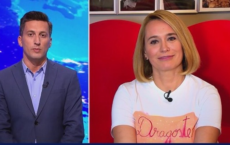 Andreea Esca, primul interviu pentru Știrile PRO TV după ce s-a vehiculat că a avut COVID-19. Cosmin Stan: ”Ai fost sau nu bolnavă?”