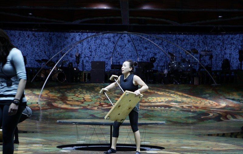 EXCLUSIV | Imagini senzaţionale de la repetiţiile Cirque du Soleil | FOTO