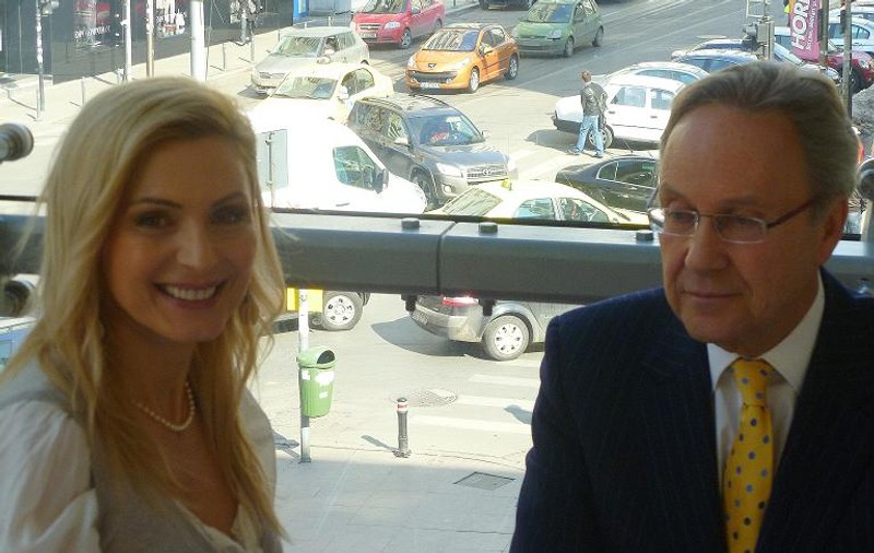 Biochimistul englez Terence Gallagher, invitatul Luanei Ibacka