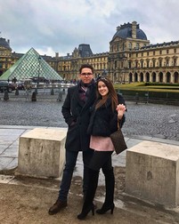 Ivona, alături de iubitul ei, Vlad