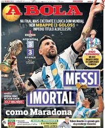 Cotidianul sportiv lusitan A Bola