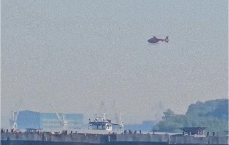 Marinar, dat dispărut după ce a căzut în Dunăre, la Galați. Mai multe echipaje și un elicopter SMURD participă la căutări