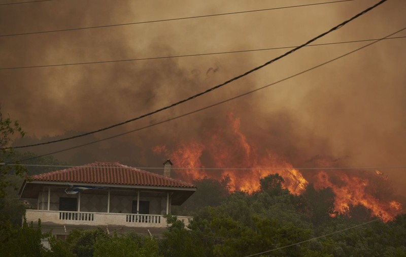 Un român a fost arestat în Grecia pentru provocarea unui incendiu de vegetație. El susține că voia, de fapt, să îl stingă