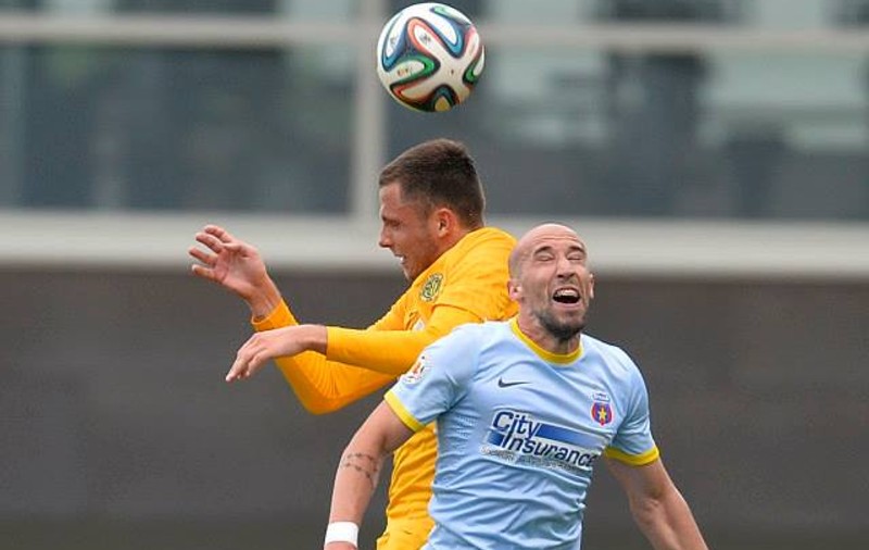 FOTO / Steaua, firavă cu AEL Limassol (1-1). "Motoreta" Popa s-a reaccidentat