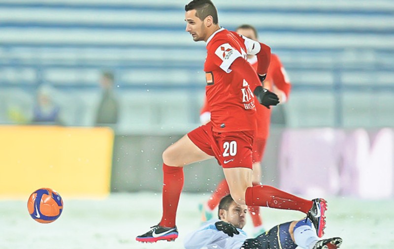 Fotbal înzăpezit