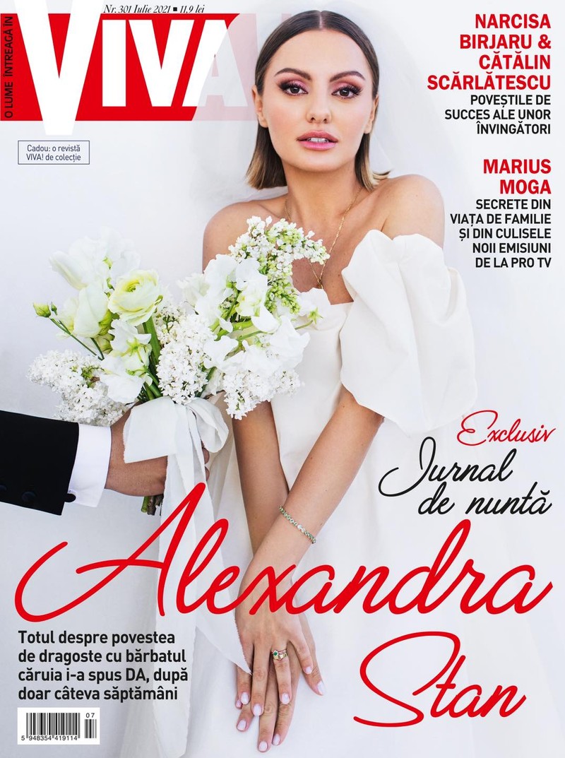 Alexandra Stan apare pe coperta de iulie a revistei VIVA!