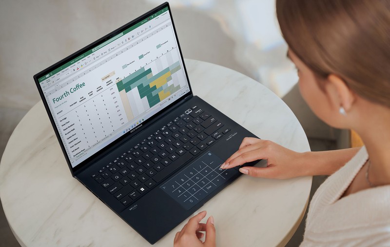 ASUS Zenbook 14 OLED (UM3402): putere și eleganță fără efort