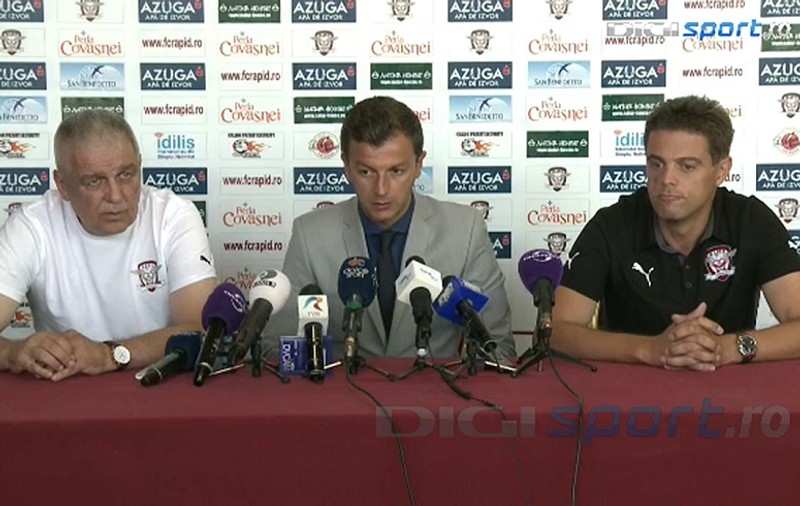 ”Flocea”, prezentat oficial la Rapid: ”Fac un apel la suporteri”. Primul transfer al antrenorului
