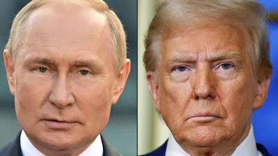 Colaj Donald Trump Vladimir Putin