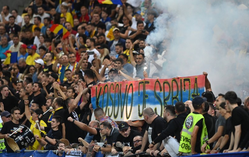 FRF, amendată de UEFA după incidentele de la partida cu Kosovo. Meciul cu Andorra se va disputa cu porțile închise