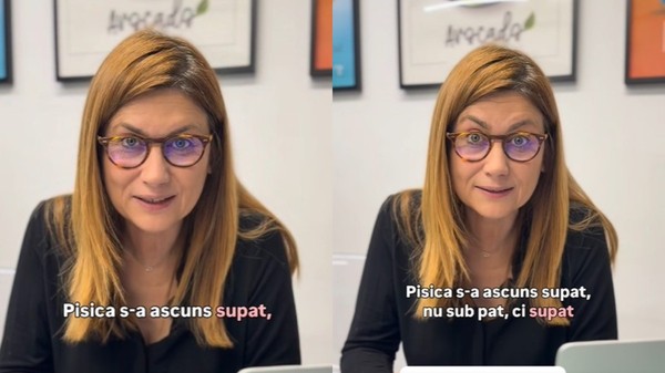 Cuvantul supat din limba romana pronuntat intr-un videoclip
