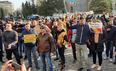 Proteste la Botoșani sursa foto: Știri de Botoșani