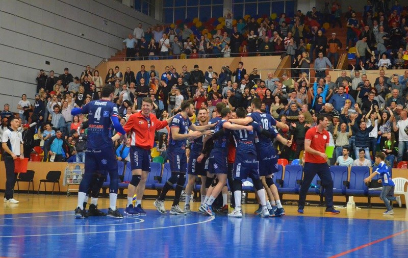 Arcada Galați a câștigat Supercupa României la volei masculin. Rezultate ”optimilor” Cupei României