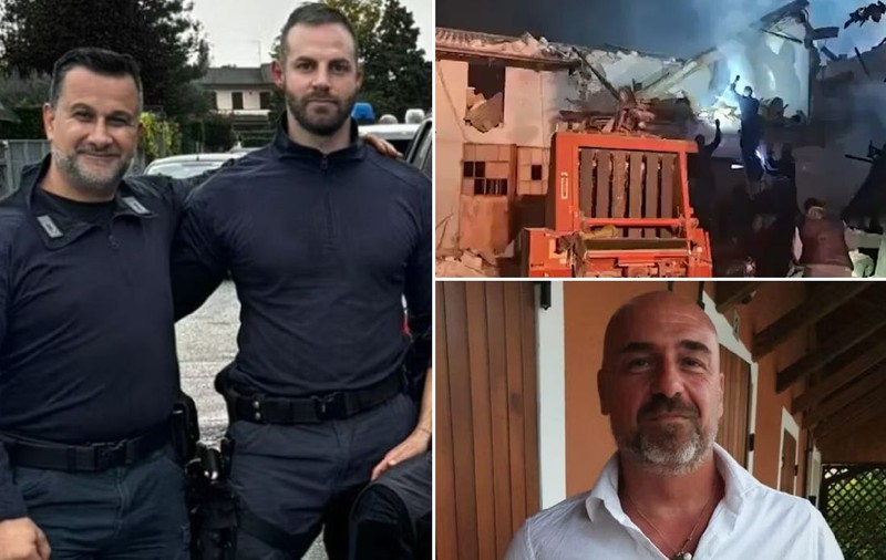 Trei frați și-au aruncat în aer casa în timp ce erau evacuați, ucigând 3 polițiști și rănind alți 15, în Italia: „Un masacru”