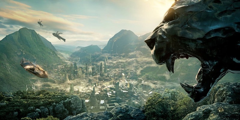 Secvență din filmul Black Panther, nominalizat la 7 Oscaruri