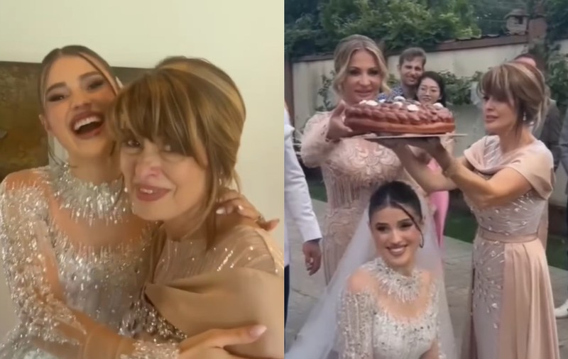 Cum a apărut soția lui Mugur Mihăescu la nunta fiicei lor. O prezență discretă în showbiz, Rodica nu și-a putut stăpâni lacrimile