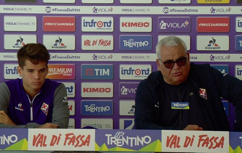 Ianis Hagi a susţinut prima conferinţă de presă la Fiorentina: ”Sper să calc pe urmele lui Mutu” GALERIE FOTO și VIDEO