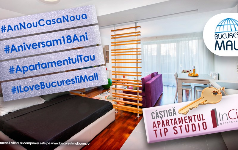 (P) Câștigă noua ta locuință mergând la shopping în București Mall Vitan!