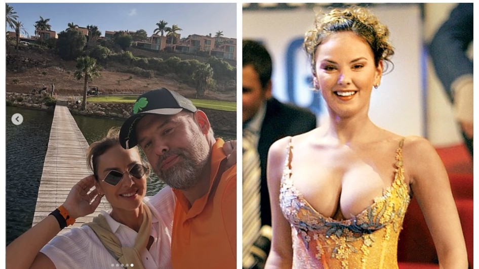 Roxana Ionescu si sotul ei, Tinu Vidaicu