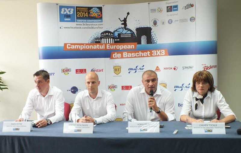Campionatul European de baschet 3x3 debutează vineri la București