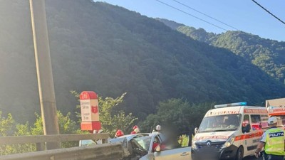 Accident grav pe Valea Oltului. Foto Se întâmplă în Vâlcea