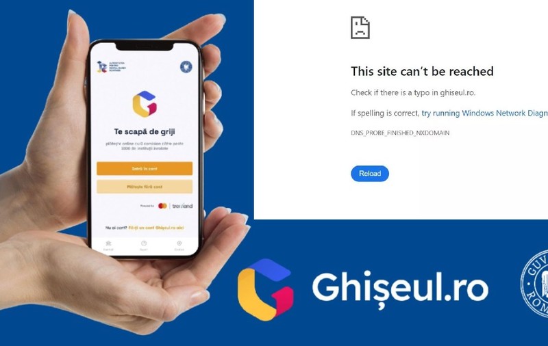Ghișeul.ro, SEAP și alte platforme administrate de Autoritatea pentru Digitalizarea României sunt indisponibile. Când vor fi remediate problemele