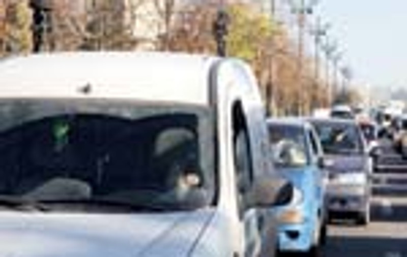 Traficul s-a blocat