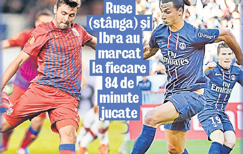 Rusescu, egal cu «Ibra»