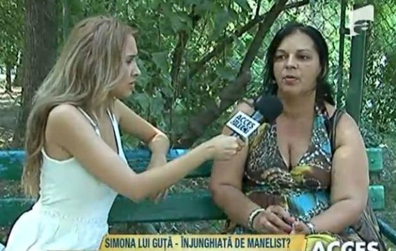 Simona, fosta iubită Regelui Manelelor: "Guţă m-a crestat cu vârful de la cuţit pe burtă"