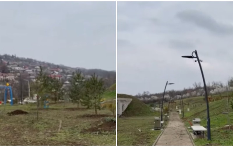 Un parc din Iași, în care s-au băgat 14 milioane lei, stă închis pentru că primăria nu a făcut căile de acces