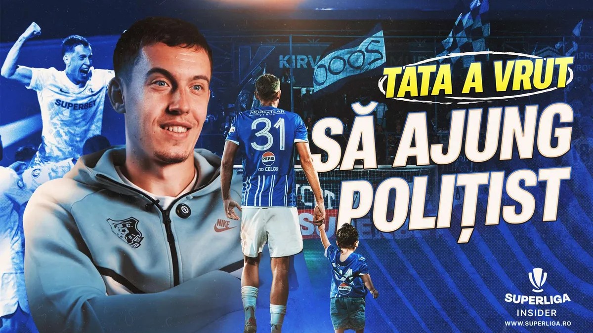 Alexandru Isfan: Tata a vrut sa ajung politist. Superliga Insider