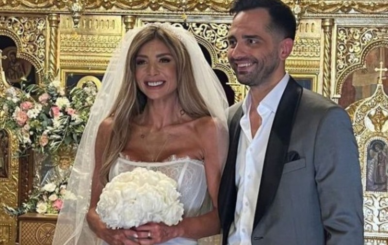 Ilinca Obădescu și Mihai Gruia s-au căsătorit religios. Imagini de la petrecerea de nuntă, unde a cântat Dan Bittman