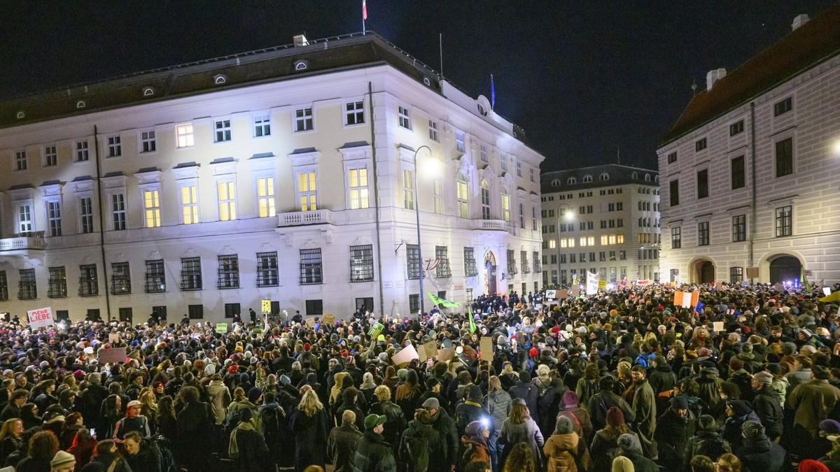 Protest la Viena