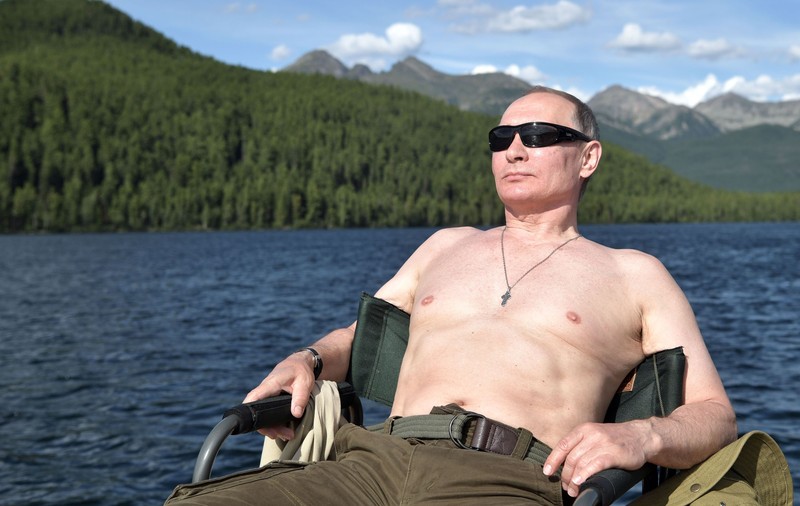 Fotografii cu Vladimir Putin în ipostaze inedite - GALERIE FOTO