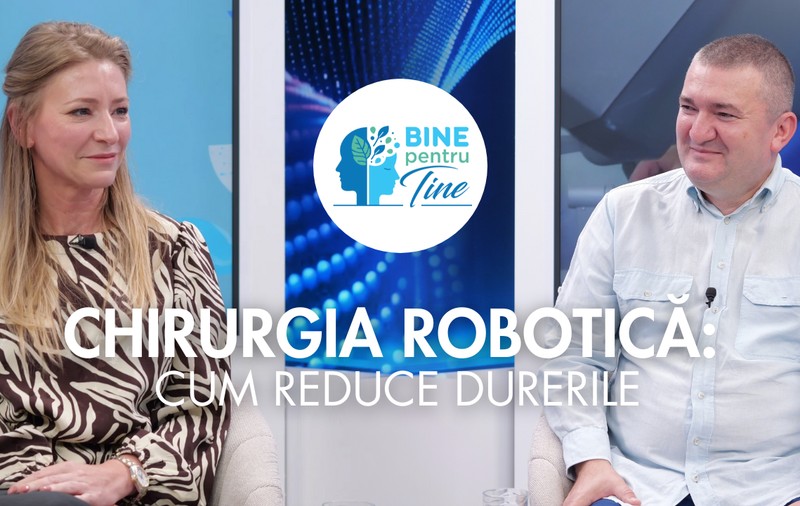 Dr. Eliza Gangone, la „Bine pentru tine”, despre chirurgia robotică: „Bucuria e când pacientul pleacă acasă mai repede și mai sănătos”