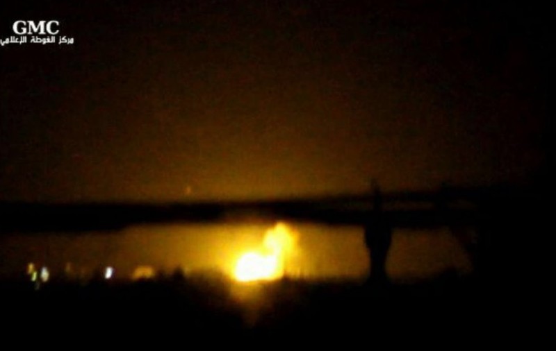 VIDEO | Explozie puternică lângă aeroportul din Damasc. Explozia ar fi fost  provocată de rachete israeliene