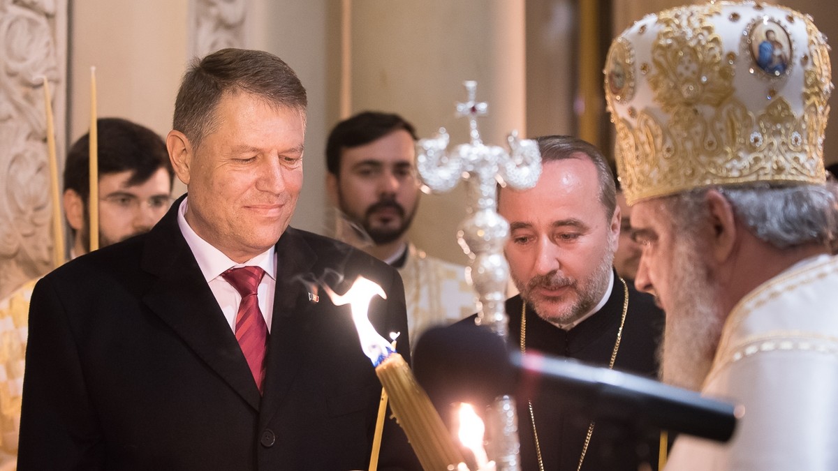 Președintele Iohannis sărbătorește Paștele la Sibiu