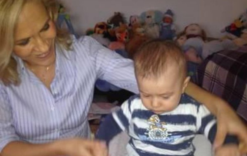 Fiul Gabrielei Vrânceanu Firea cântă la tobă de la 5 luni