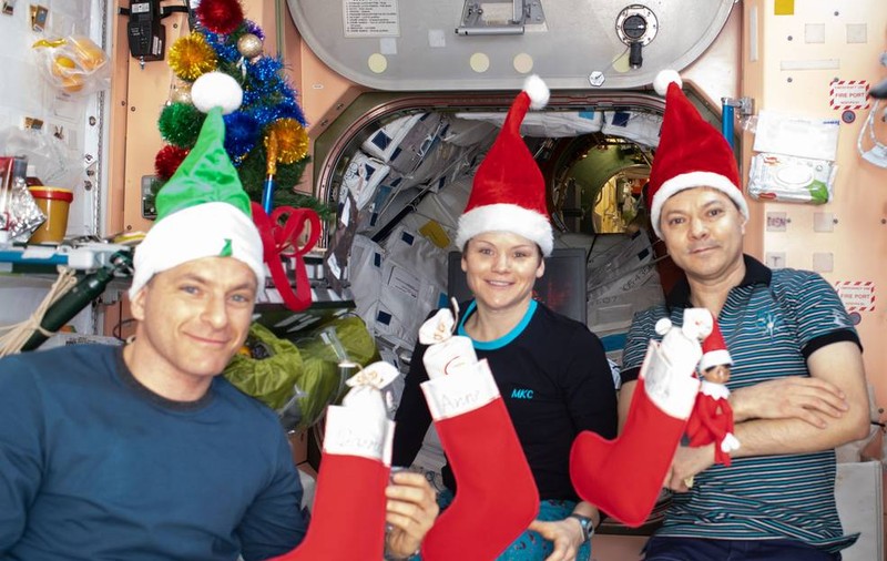Cum vor sărbători Crăciunul astronauții de pe Stația Spațială Internațională