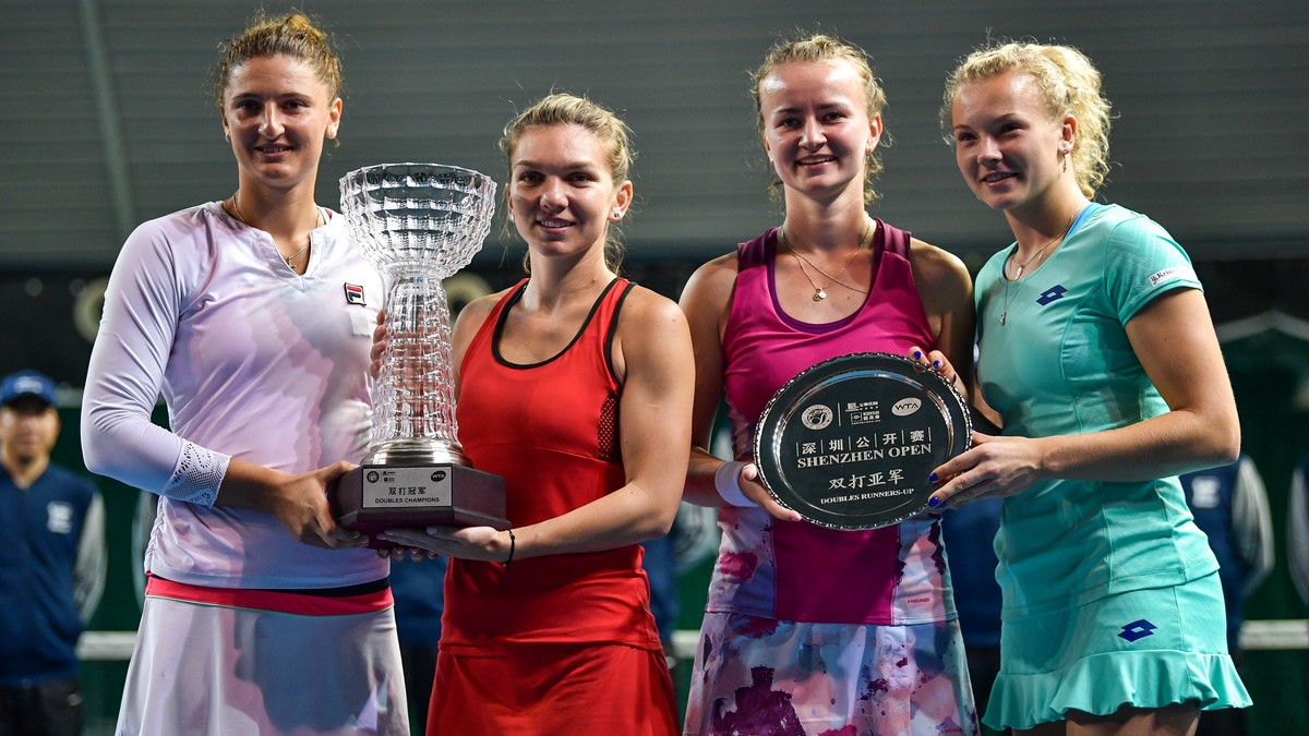 Irina Begu este coșmarul perechii Krejcikova - Siniakova. Le-a învins și cu Simona Halep în finala de la Shenzhen