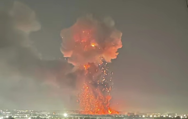 Explozie puternică în apropierea aeroportului Tașkent din Uzbekistan. VIDEO
